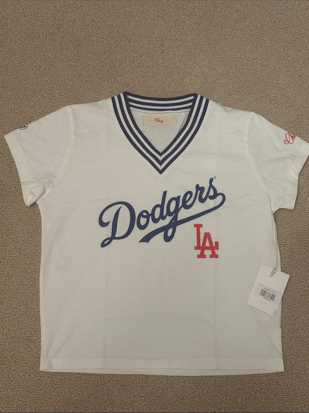 NEW Cherry LA Dodgers Rare Tee (Firm Price)
